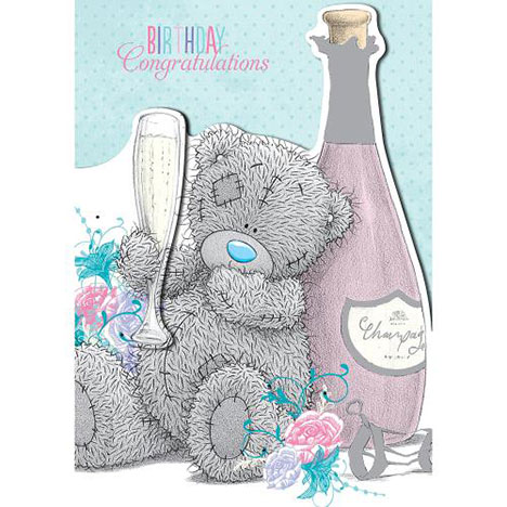 Birthday Congratulations Me to You Bear Card £2.69